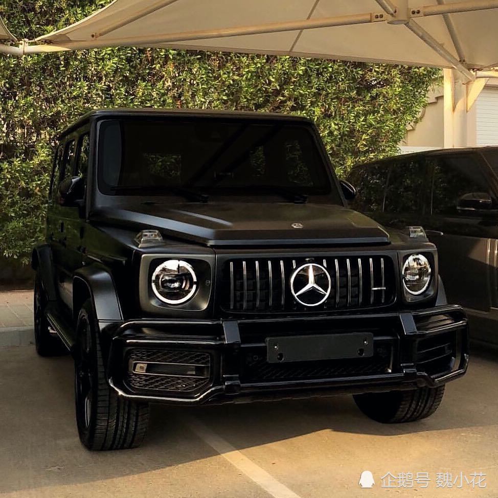 黑武士版"奔驰g"赏析,网友:简直帅的一塌糊涂!