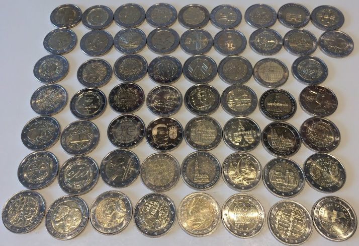 你知道吗?在欧洲,每个国家发行的欧元硬币图案