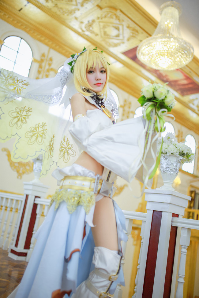 尼禄花嫁cosplay