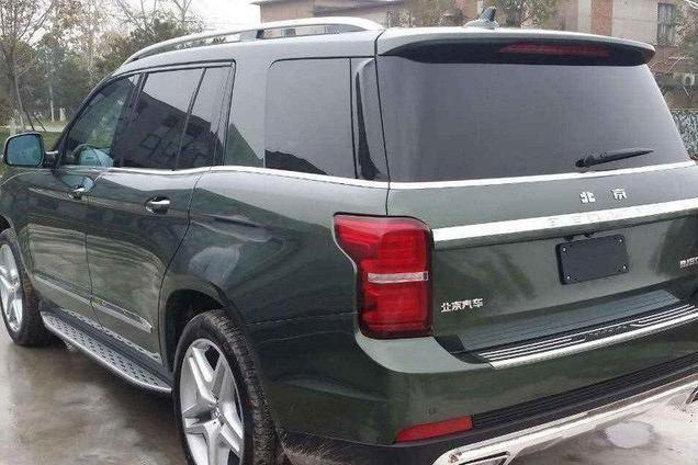 新款北京bj90曝光仿完g级仿gls开奔驰的梦就靠北汽了