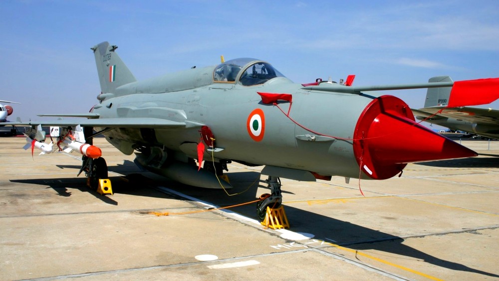 印度空军的米格-21"鱼窝"战斗机