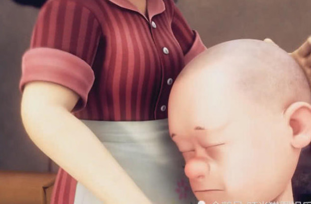 光头强的妈妈原来长得这么好看!长睫毛樱桃嘴,网友:是静香吗?