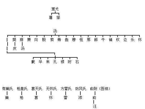 褚氏三大支系图片