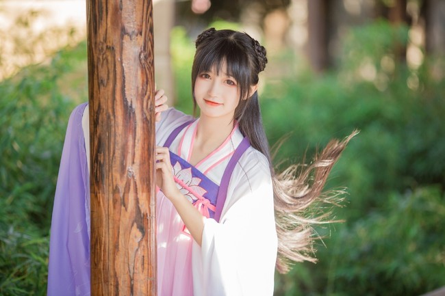 魔道祖師江厭離cosplay你好啊我叫江厭離