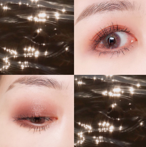 少女心眼影,你的眼里有星辰大海,却不及我的眼里有你