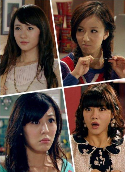 《爱情公寓》"四美"合体:她腰粗?她腿胖?她们瘦成"排骨精"