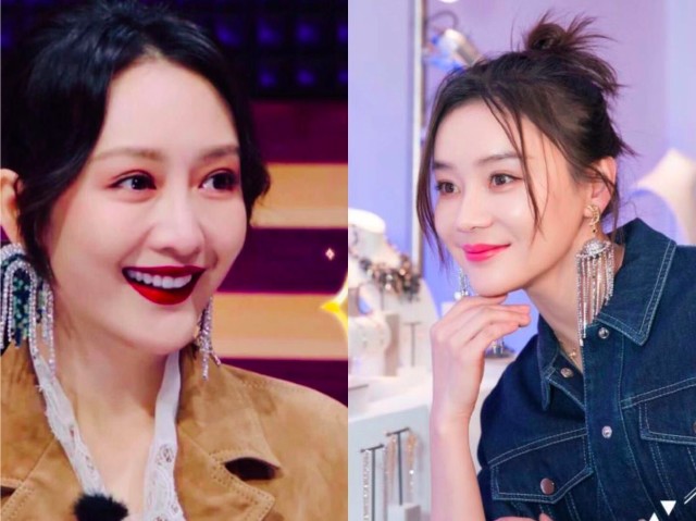 王欧袁姗姗参加《声临其境》,难道王鸥用了她的化妆师?妆容实在