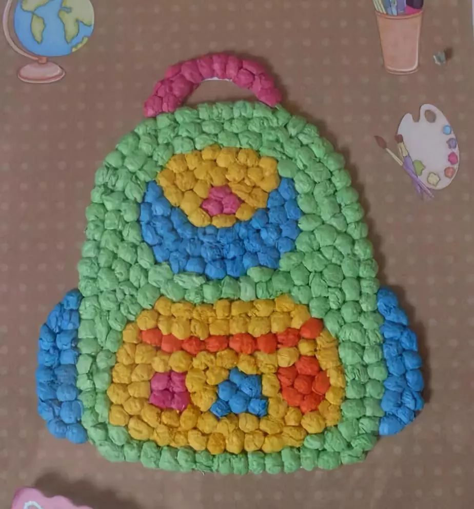 幼儿园揉纸画,搓纸画大全!_腾讯新闻