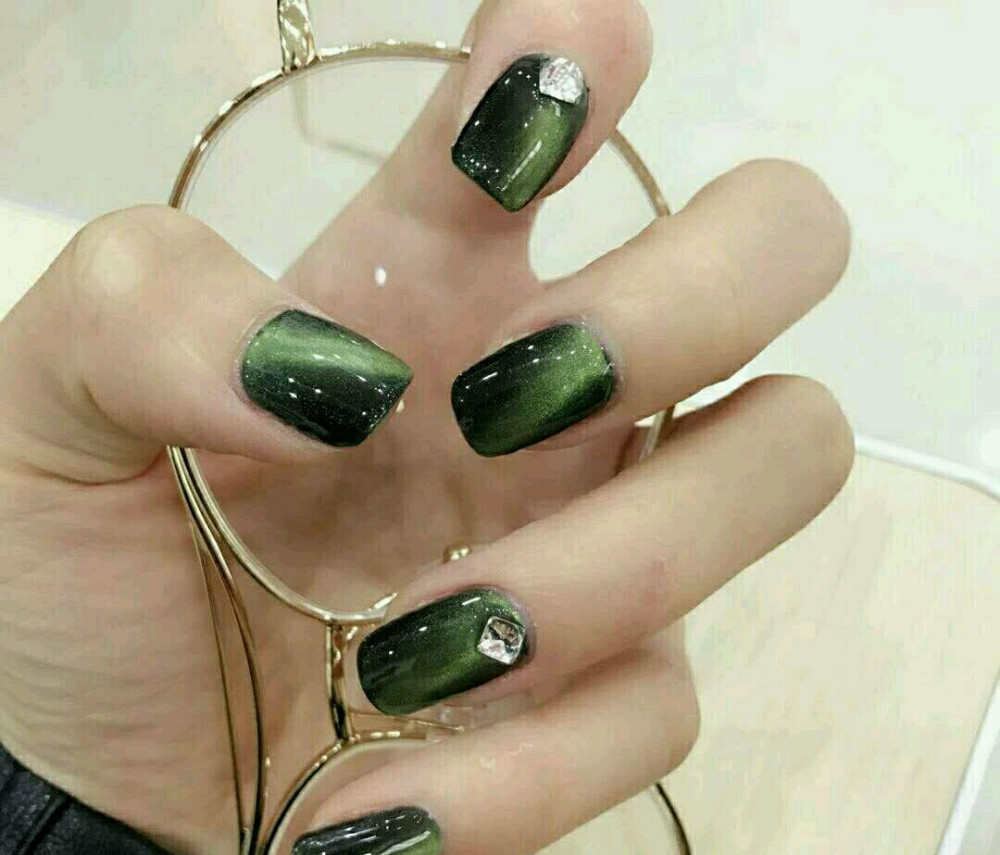 猫眼美甲,美甲,指甲