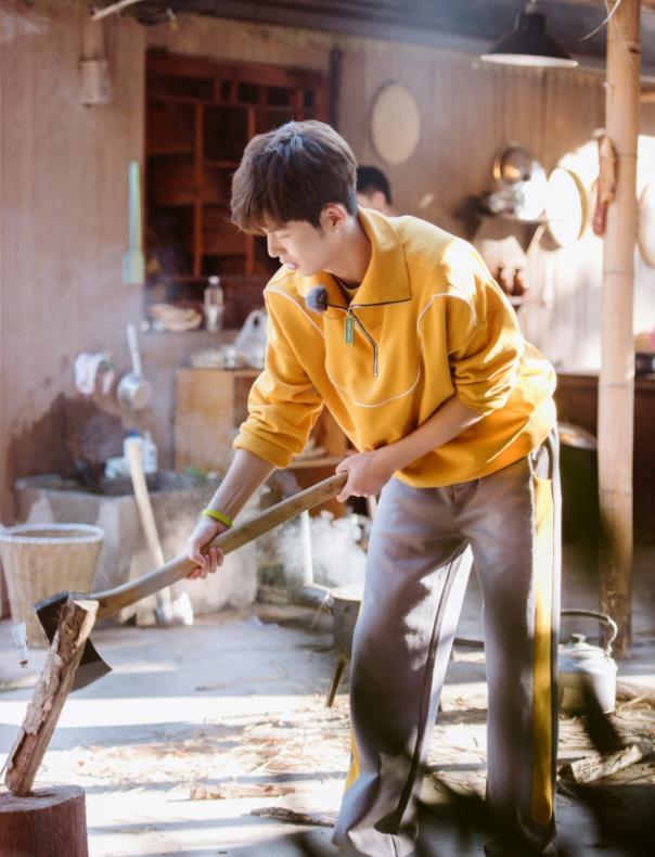 哈哈农夫:金瀚董力爆笑劈柴,"董大力"变"董没力"