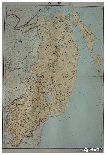 吉林市60年代地图图片
