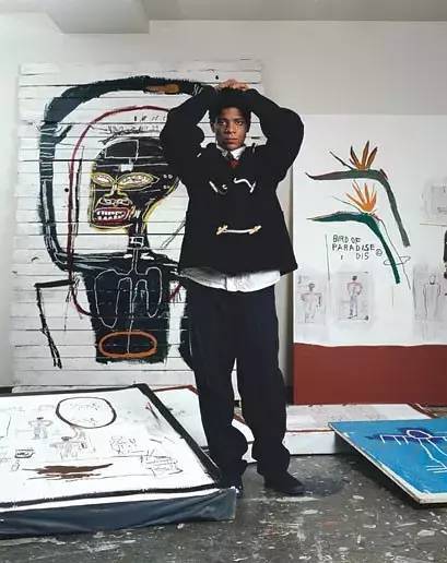 basquiat)(1960-1988)是二戰後美國塗鴉藝術家, 新藝術的代表人物之一