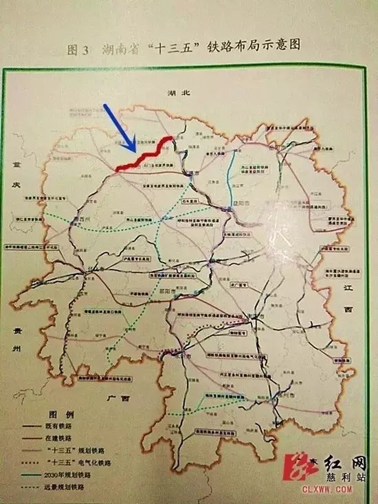 省交通厅发布交通规划图 张家界三条铁路长啥样?