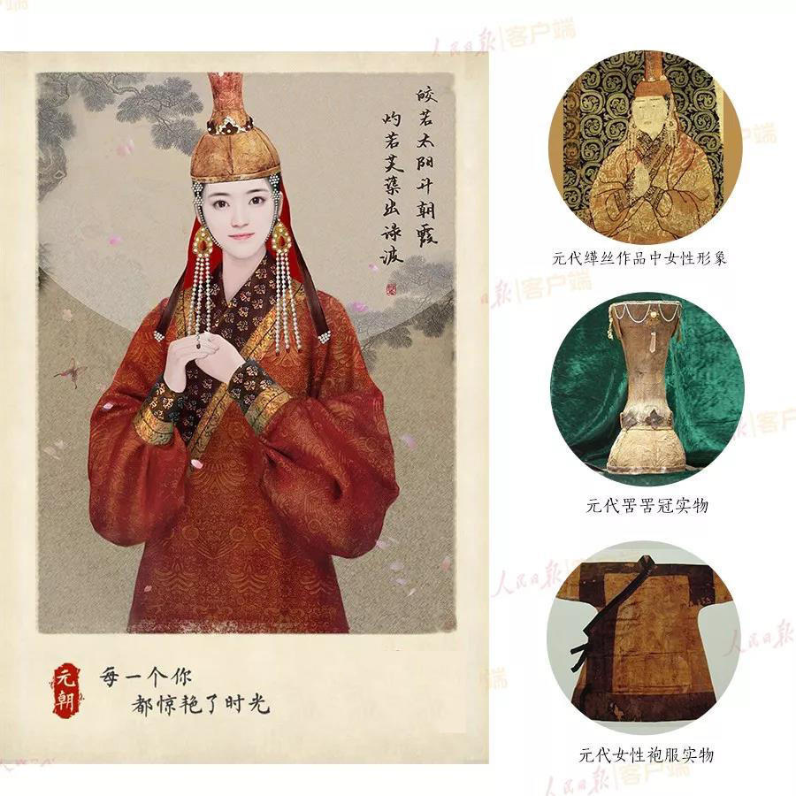 历代女装图 刷屏 背后的历史和文化故事更令人惊叹
