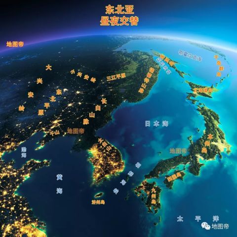 从位置面积人口历史等角度,全方位对比日本朝