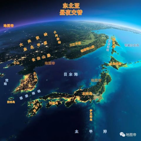 从位置面积人口历史等角度,全方位对比日本朝