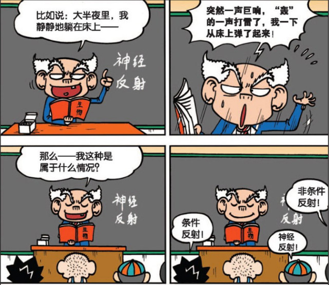 爆笑校园呆头的通马桶神功呼呼哈兮竟然通到校长头上了