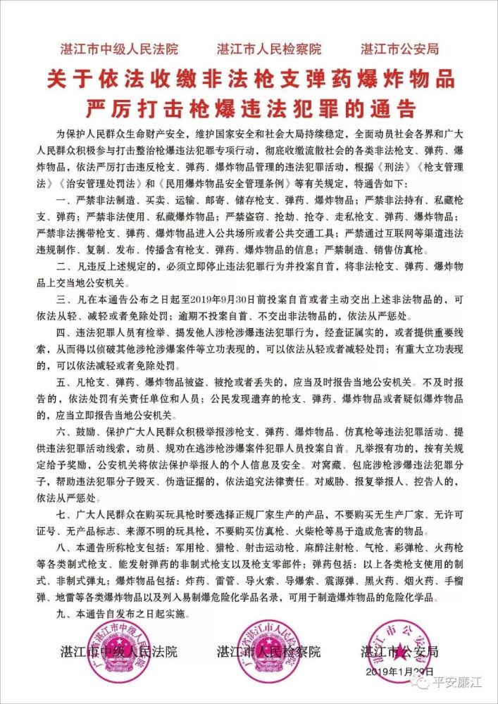 沙胆!廉江一男子非法买卖枪支弹药被抓