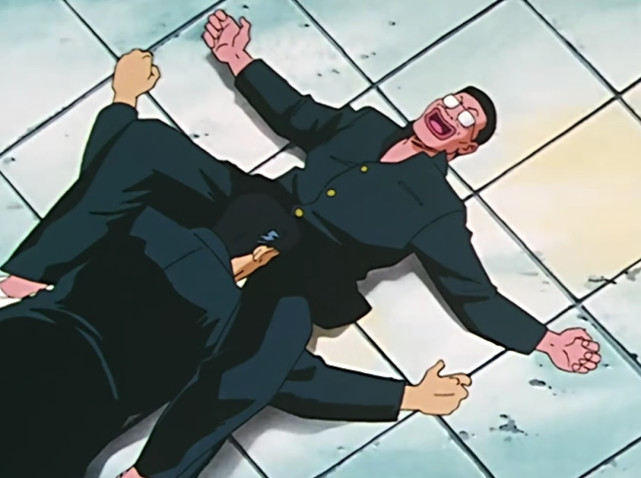 灌篮高手 流川枫的打架能力一直被低估了 实际和水户不相上下 灌篮高手 铁男 流川枫 水户洋平