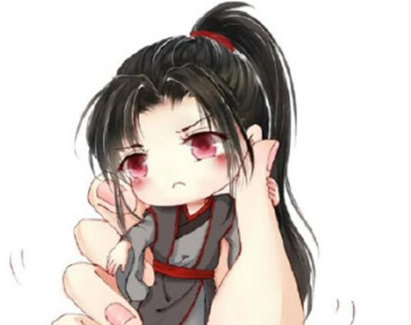 魔道祖師:當魏無羨被施魔法變小後,呆萌版的高冷,漫迷:好嗨喲