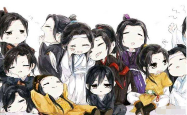 魔道祖师:当魏无羡被施魔法变小后,呆萌版的高冷,漫迷:好嗨哟