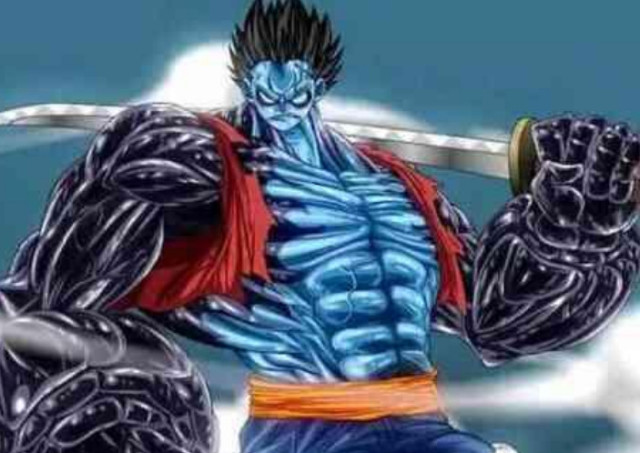 路飞强行吃下海楼石手铐,觉醒五档吞噬凯多,竟意外获得不死之身