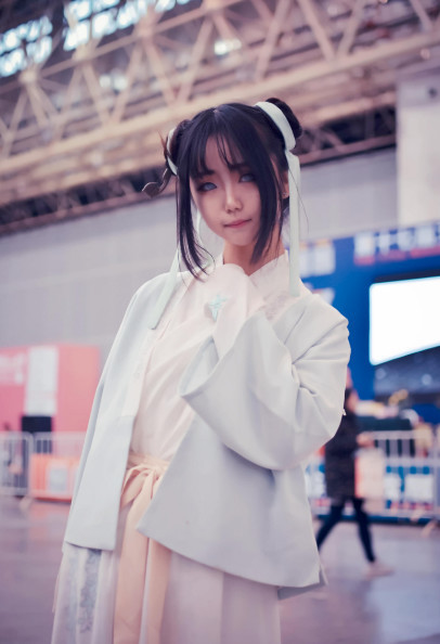 cos正片:阿箐小姐姐,汉服雏田既视感