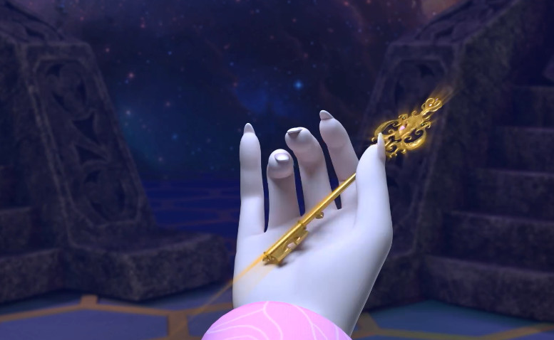 叶罗丽第七季:灵犀阁的钥匙,除了灵犀之门上的,还有一把更神秘