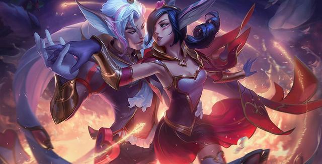 白色情人节喜迎4对cp皮肤半价:星守霞洛皮肤首次半价!