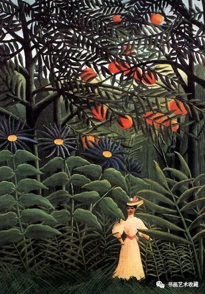 世界油画经典亨利卢梭作品选