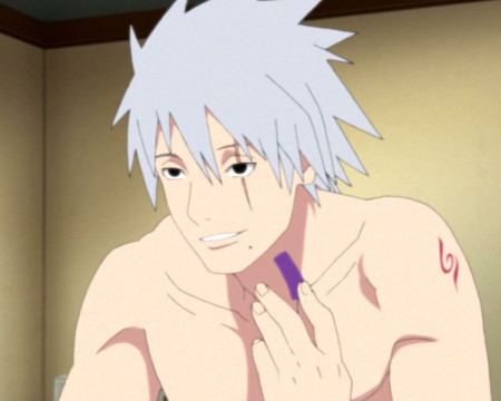 终于知道卡卡西为什么带面罩,看到真实面貌,鸡