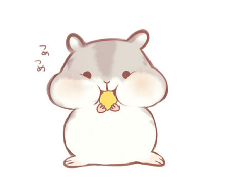 可惜的是,小仓鼠在快到两岁生日的时候离开了她,于