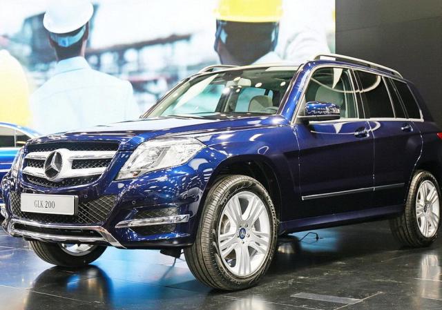 看起来很豪华奔驰glk,运动与时尚共存,很时尚的感觉