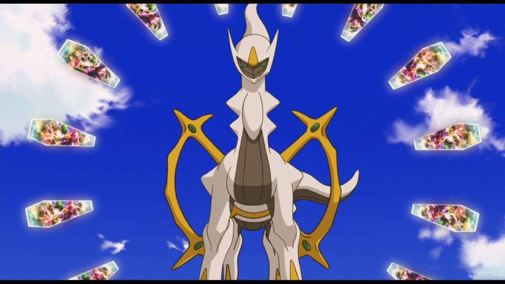 精灵宝可梦:谁是最强龙系神兽精灵?mega裂空座也打不过它!