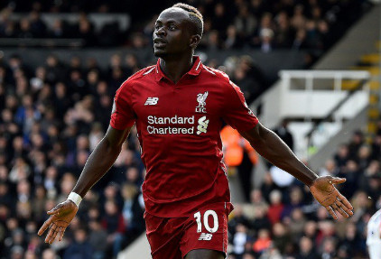 英超-利物浦2-1暂超曼城登顶 马内破门米尔纳点