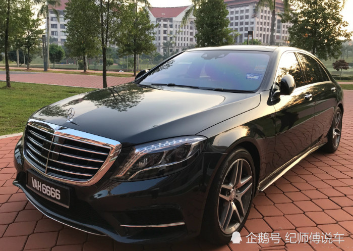马来西亚的奔驰s400,人家的车牌是真好看,却被车牌号毁了