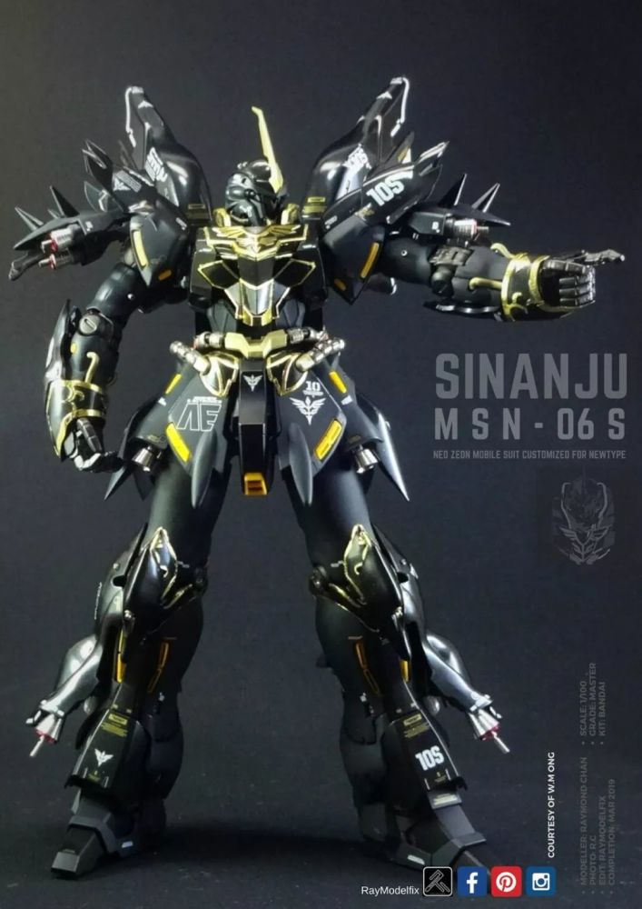 新安洲黑金涂装,这个换色有点帅