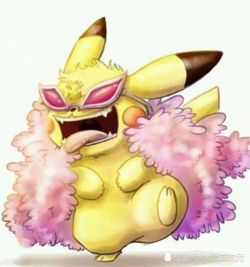 皮卡丘乱入海贼王,神还原经典造型,粉丝:没见过这么可爱的明哥