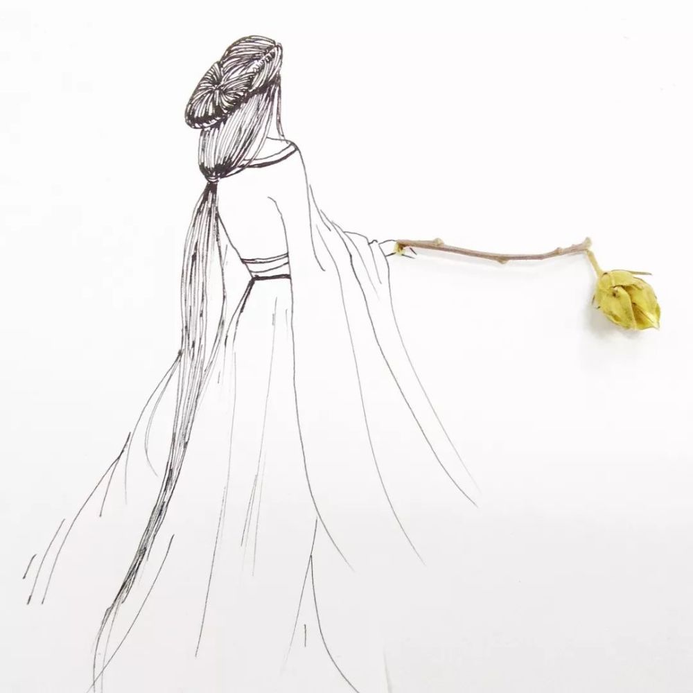 甘肃大学生手绘作品,像极了爱情!