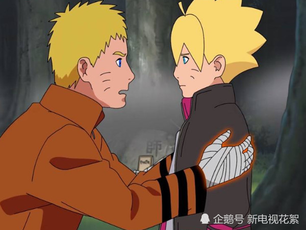 鸣人终于给儿子开挂,博人拆掉右手绷带后,网友