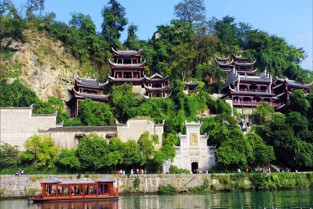 全国最低调的古镇,已经有两千多年历史,享有八卦古镇的美誉