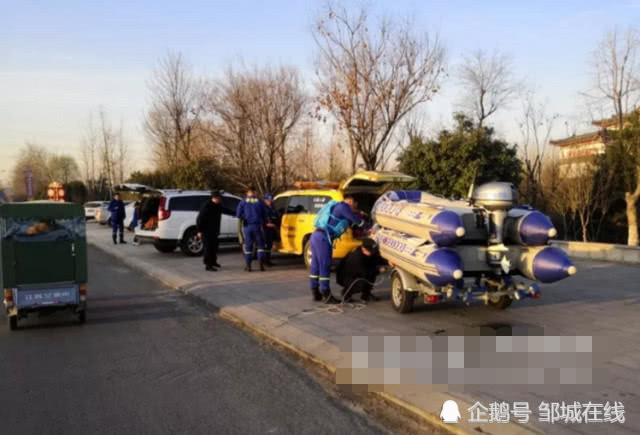痛心 曲阜大沂河一人溺水两天身亡