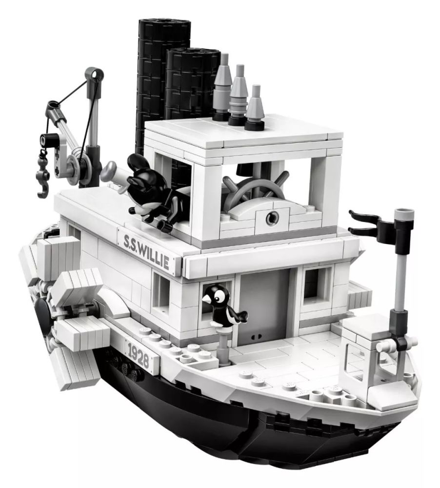 开船喽!汽船威利号 lego ideas steamboat willie(21317 正式公布