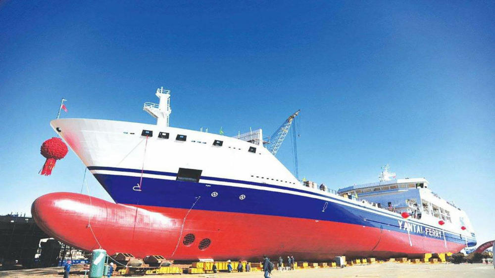 国产"航公"万吨巨舰横空出世:禁止出口