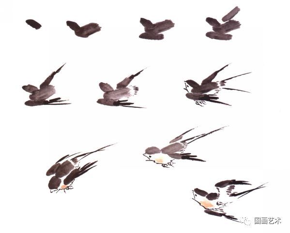 微风燕子斜盘点国画中的燕子