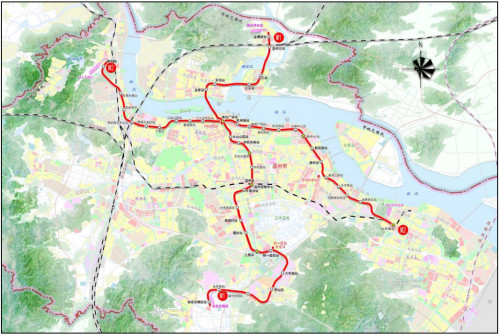 溫州地鐵m1和m2線規劃這樣建有沒有經過你家