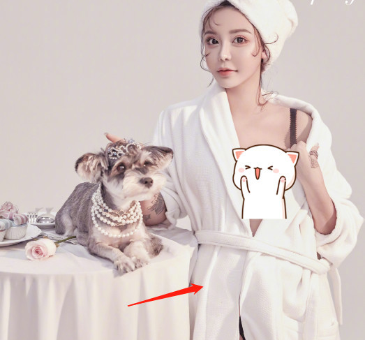 韩安冉晒"孕妇照",当看到她平坦的肚子,网友:你才是p图高手