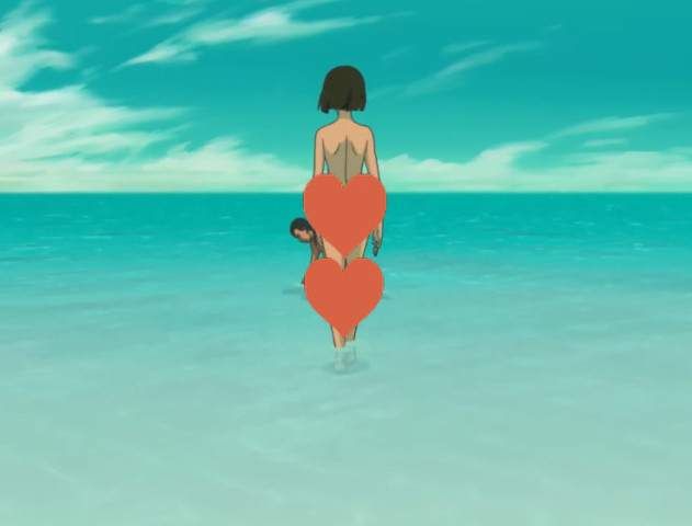 大鱼海棠:片尾鲲和椿在人间时,谁注意椿的背影了?男儿身