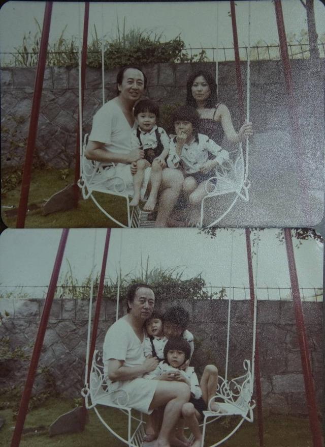 林志颖晒35年前后对比照,从三轮脚踏车变赛车,10岁小志笑容可爱