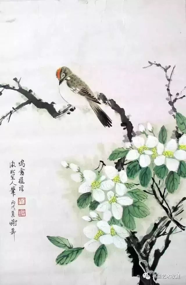 花鸟画|八大画派，30位现代名家最赏心悦目的花鸟画！